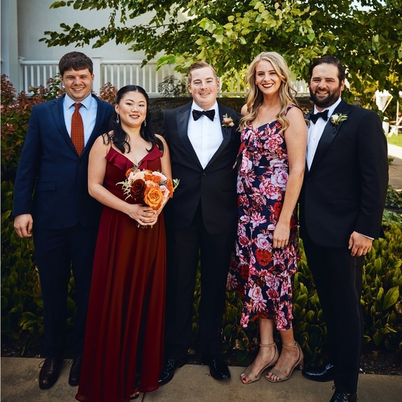 Julia Jordan tired floral dress - Picture 6 of 6